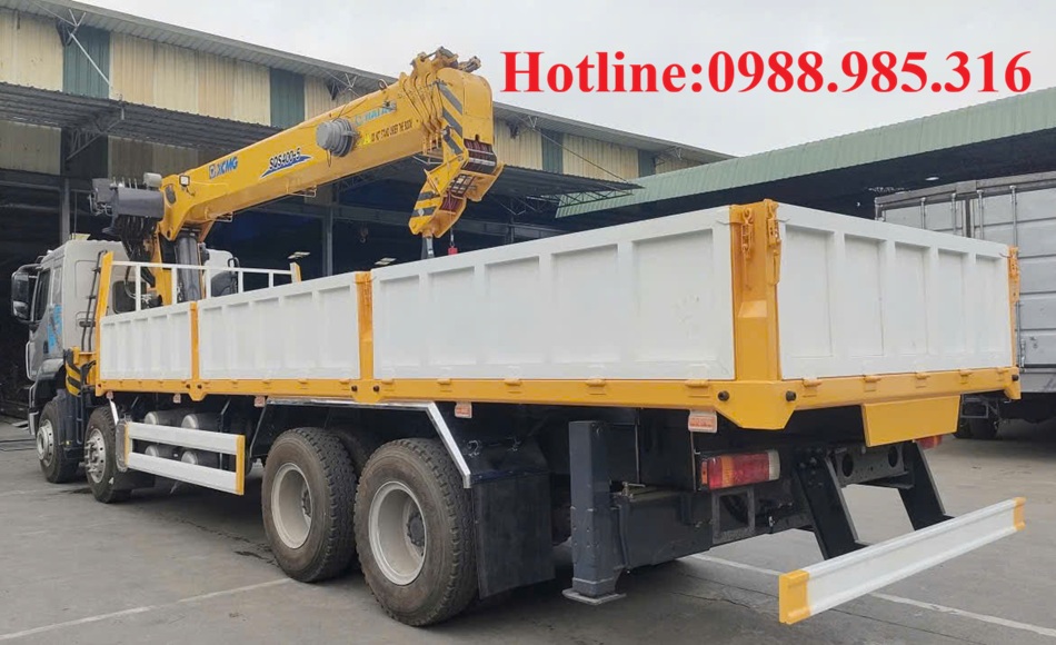 thông số về xe cẩu 16 tấn